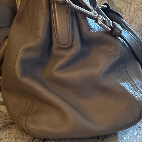 Prada Dark grey double zipper Prada bag. Two zip pockets. Offers are considered. - Picture 9 of 15